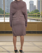 Ladies Brown Pocket Dress - StylePhase SA