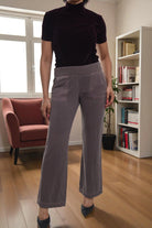 Ladies Brown Pocket Pants - StylePhase SA