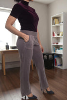 Ladies Brown Pocket Pants - StylePhase SA