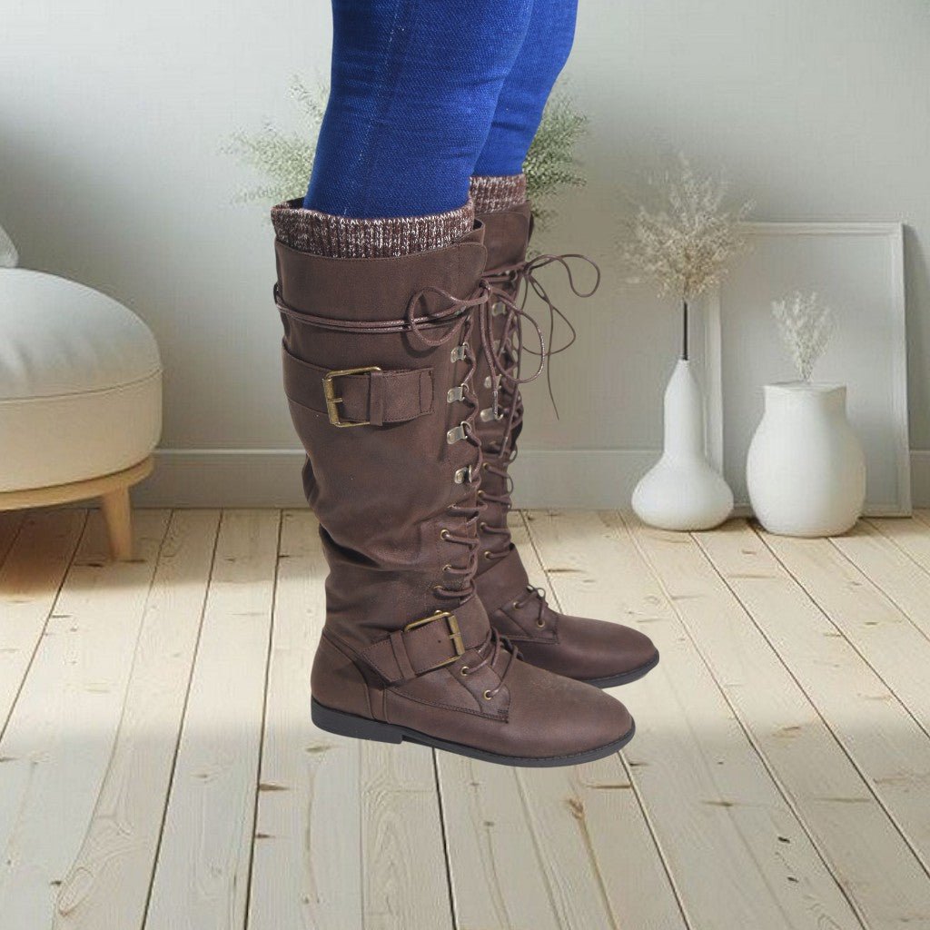 Ladies Brown Savana Boots - StylePhase SA