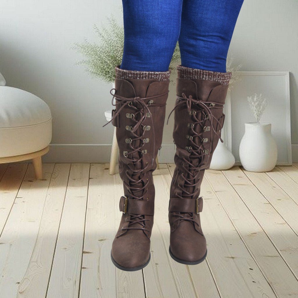Ladies Brown Savana Boots - StylePhase SA