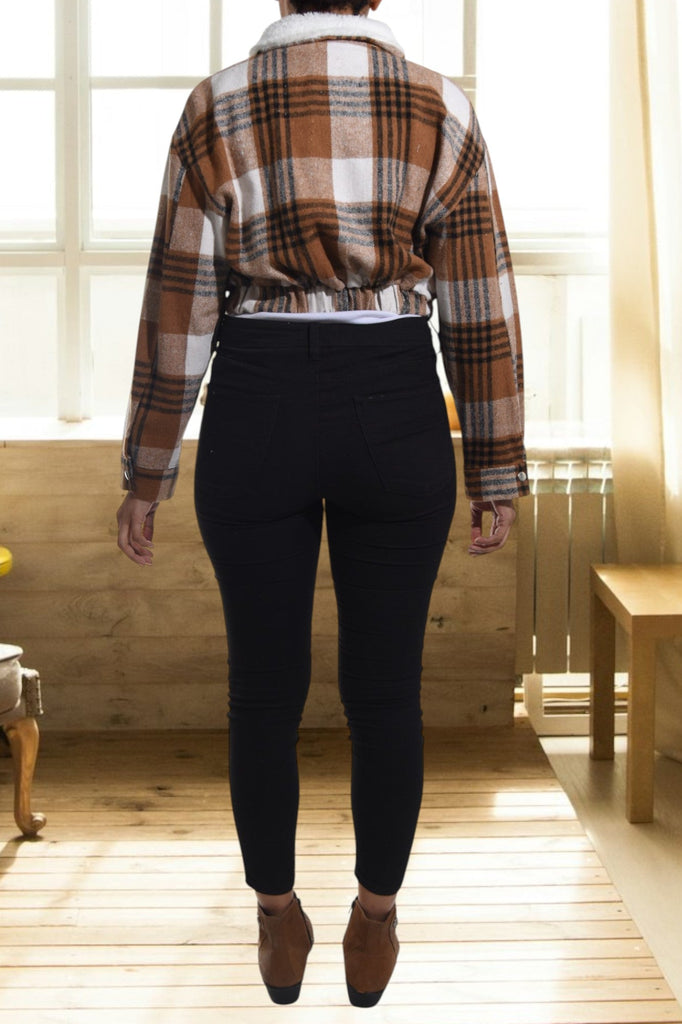 Ladies Brown Shacket Top - StylePhase SA