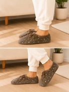 Ladies Brown Slipper Socks - StylePhase SA
