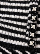 Ladies Brown Stripe Turtle Neck Jersey - StylePhase SA