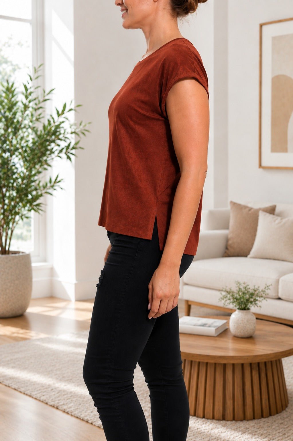Ladies Brown Top - StylePhase SA