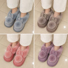 Ladies Bunny Fur Slippers - StylePhase SA