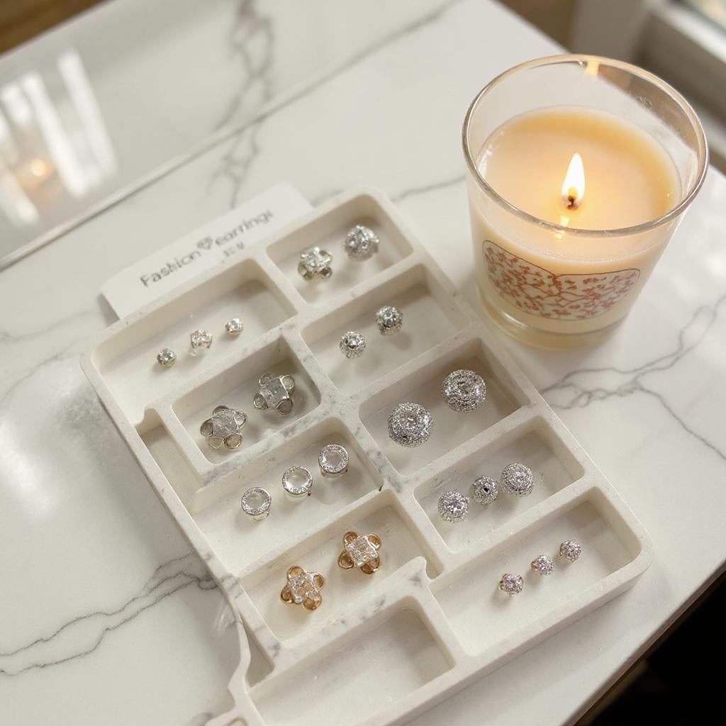 Ladies Calander Earrings Set - StylePhase SA