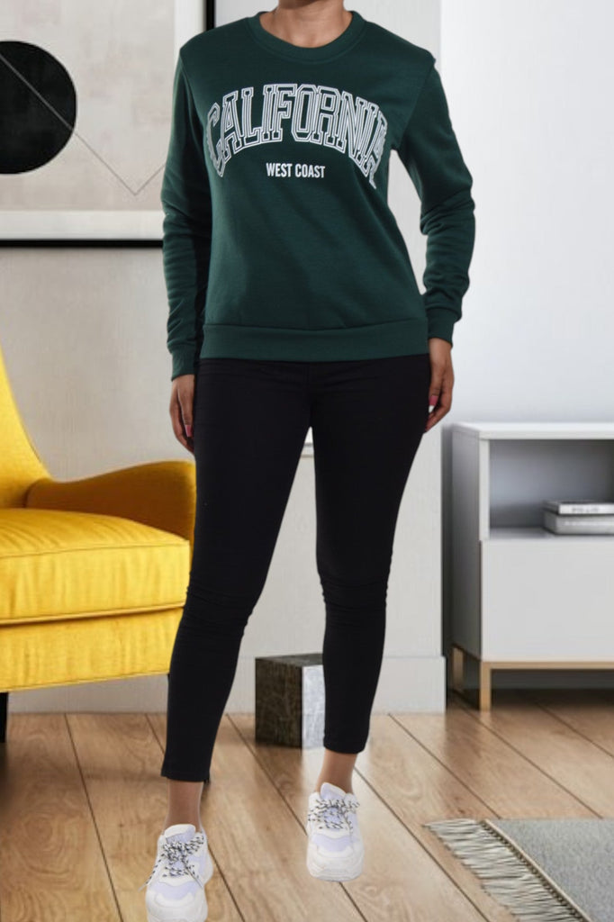 Ladies California Green Sweater - StylePhase SA