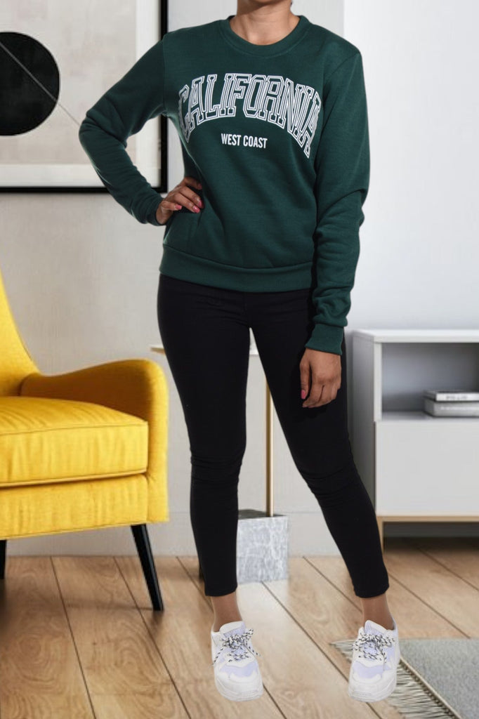 Ladies California Green Sweater - StylePhase SA