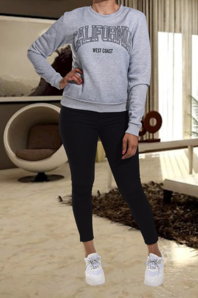 Ladies California Grey Sweater - StylePhase SA