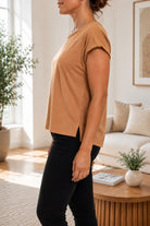 Ladies Caramel Top - StylePhase SA