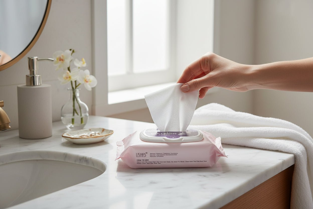 Ladies Collagen Face Wipes - StylePhase SA