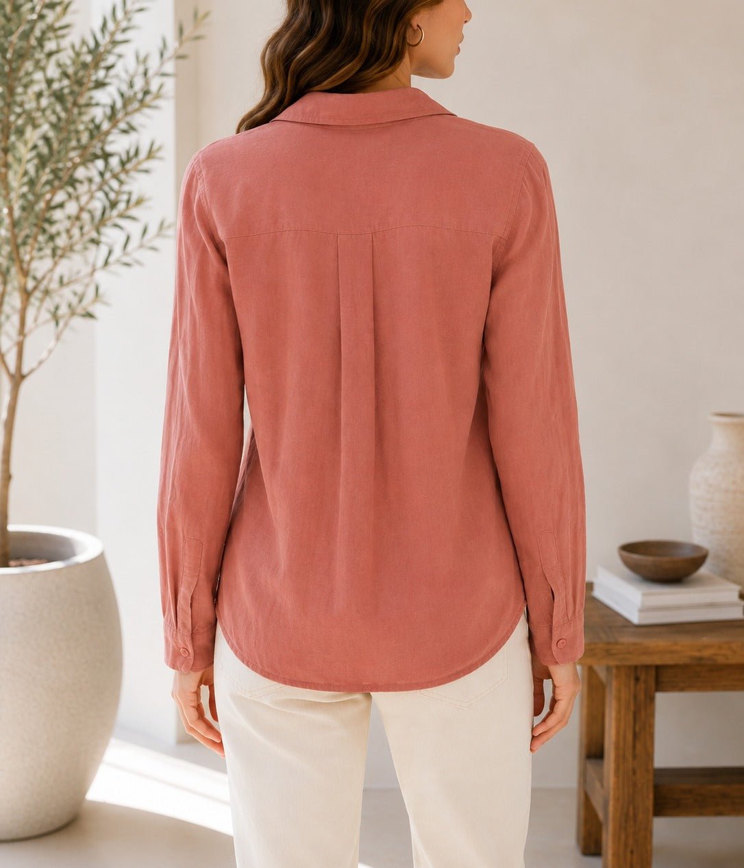 Ladies Coral Button Shirt - StylePhase SA
