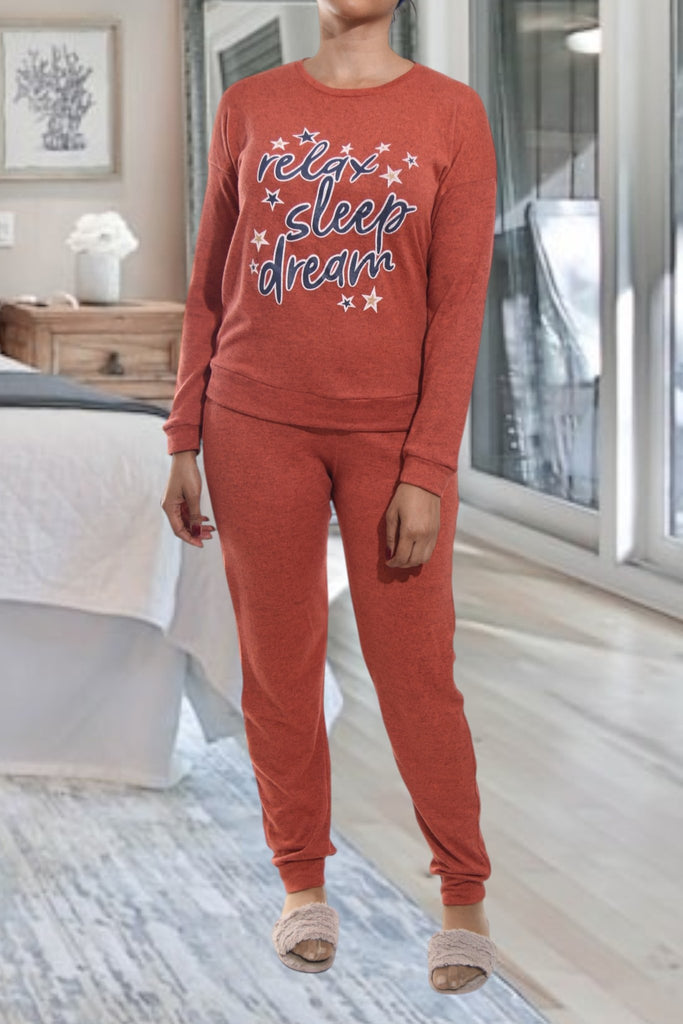 Ladies Coral Printed Pj Set - StylePhase SA