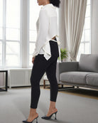 Ladies Cream Back Tie Shirt - StylePhase SA