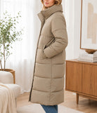 Ladies Cream Long Windbreaker Jacket - StylePhase SA