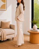 Ladies Cream Open Blazer Jacket - StylePhase SA