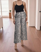 Ladies Cream Polka Pocket Pants - StylePhase SA