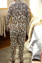 Ladies Cream Printed Pj Set - StylePhase SA