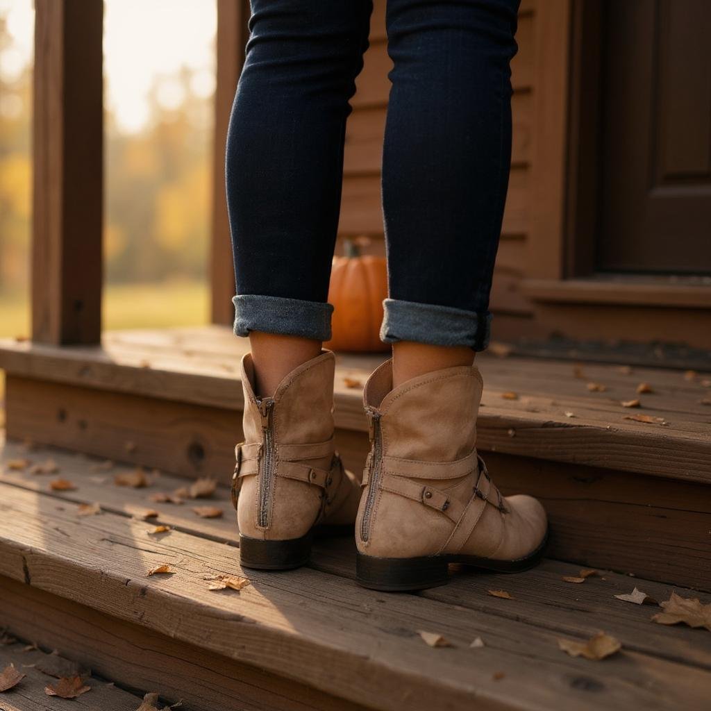 Ladies Cynthia Taupe Boots - StylePhase SA