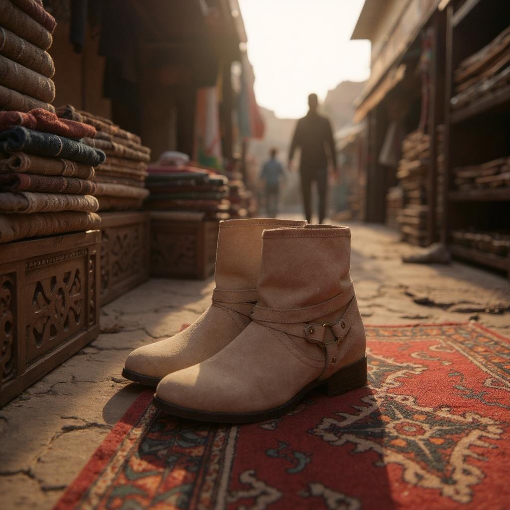Ladies Cynthia Taupe Boots - StylePhase SA