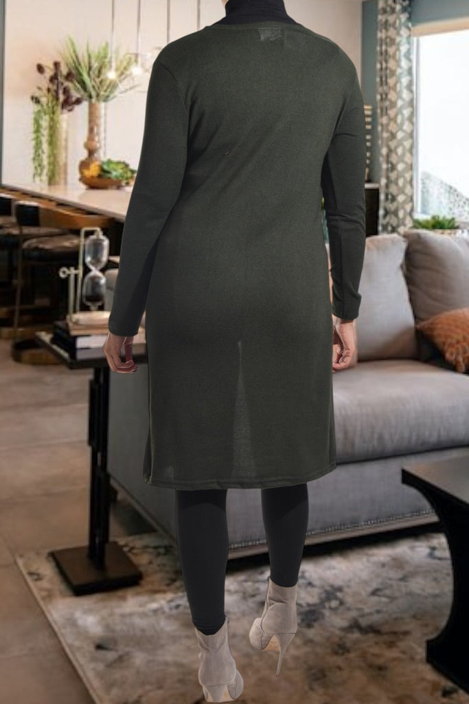 Ladies Dark Green Knit Gilet - StylePhase SA