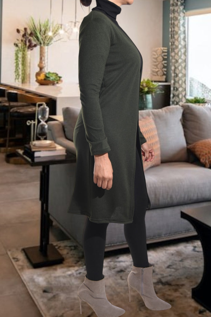 Ladies Dark Green Knit Gilet - StylePhase SA