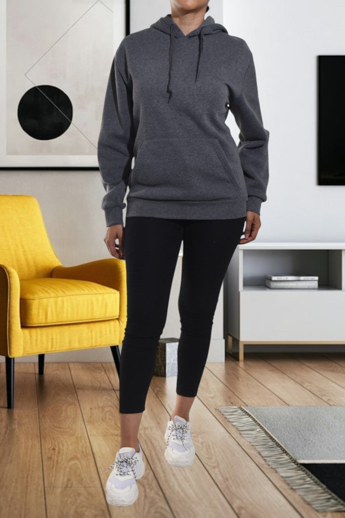 Ladies Dark Grey Hoody - StylePhase SA