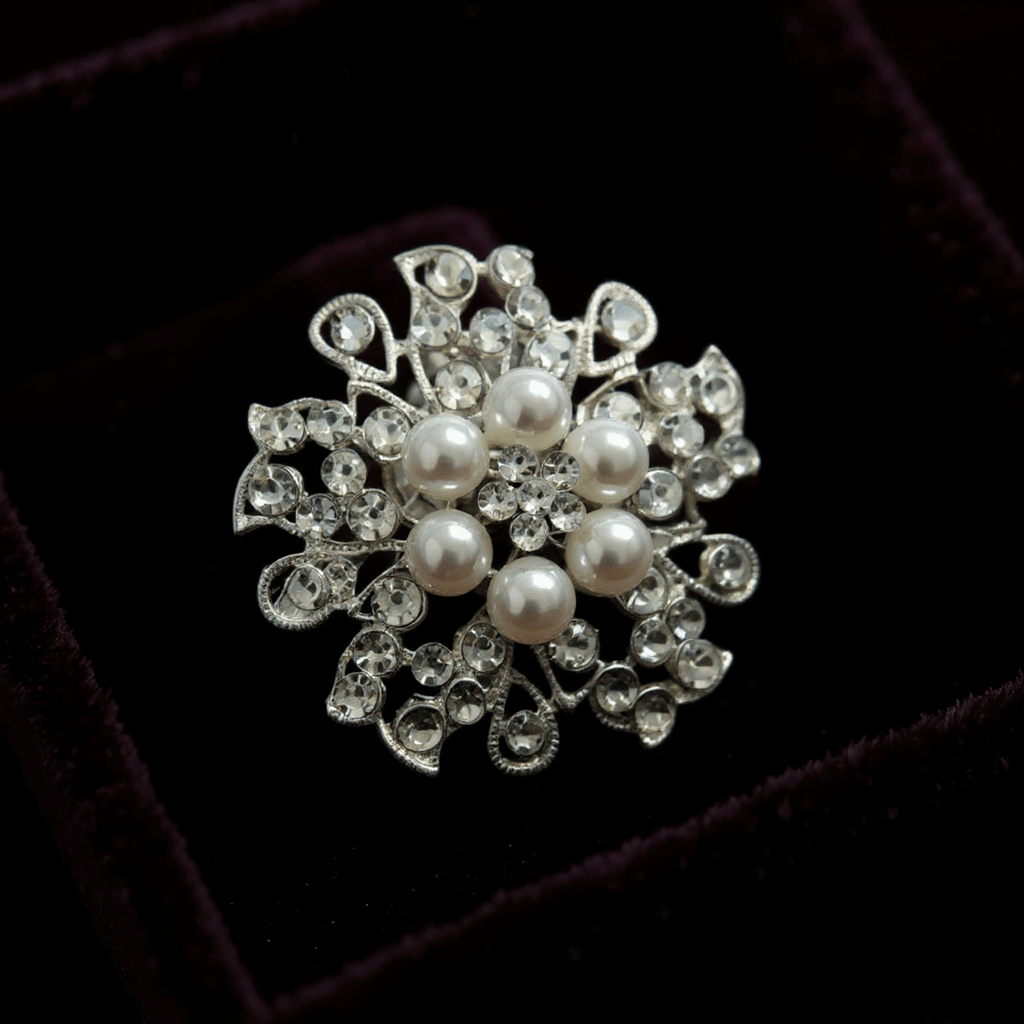 Ladies Diamante Brooch - StylePhase SA