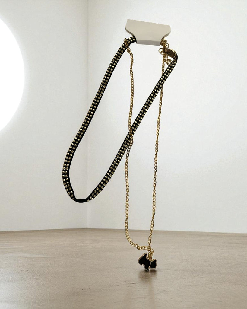 Ladies Double Chain With Charm - StylePhase SA