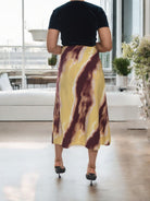 Ladies Elastic Skirt - Two Tone - StylePhase SA