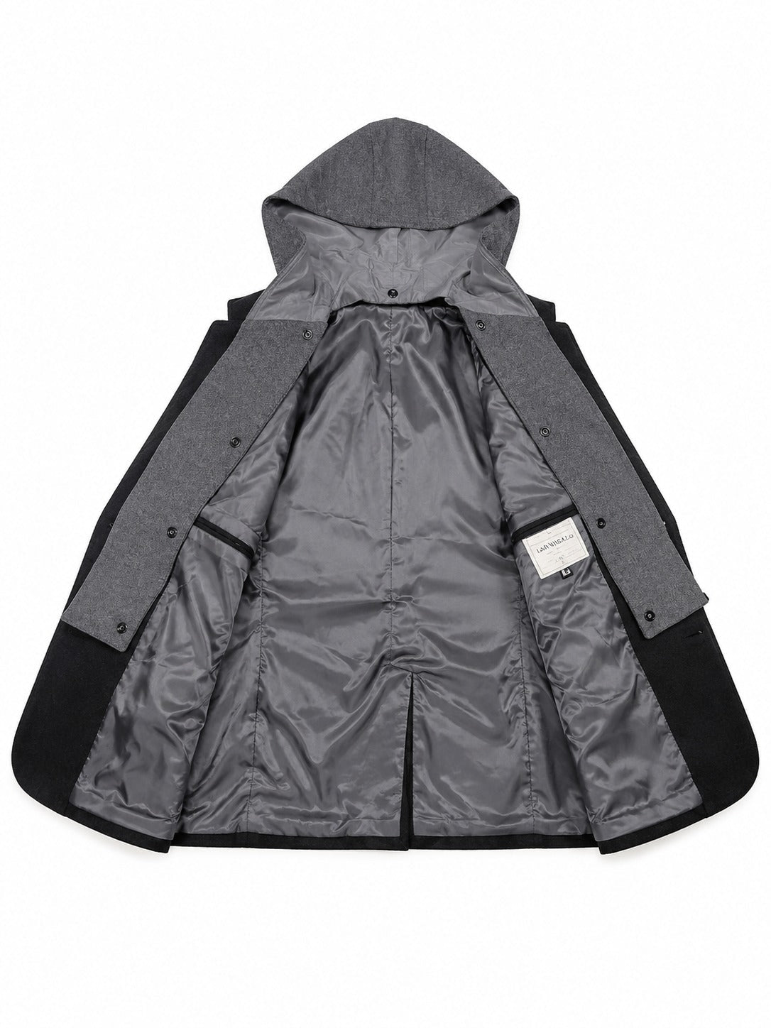 Ladies Fleece Hoody Lined Jacket - Black - StylePhase SA