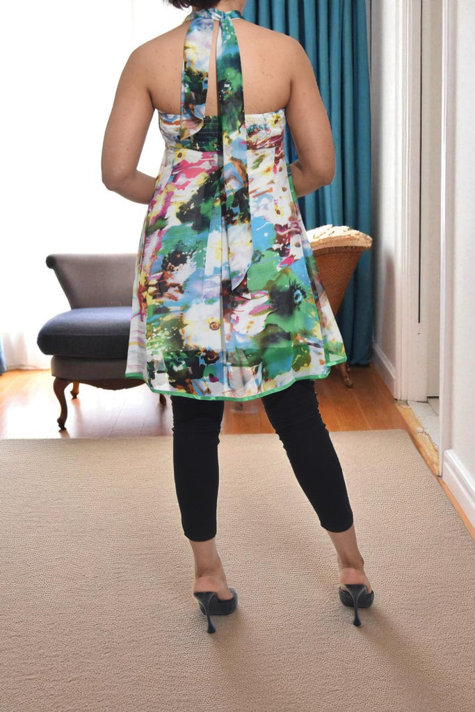 Ladies Floral Boob Tube Dress Top - StylePhase SA