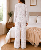 Ladies Floral Pattern V-Neck Pyjama - StylePhase SA