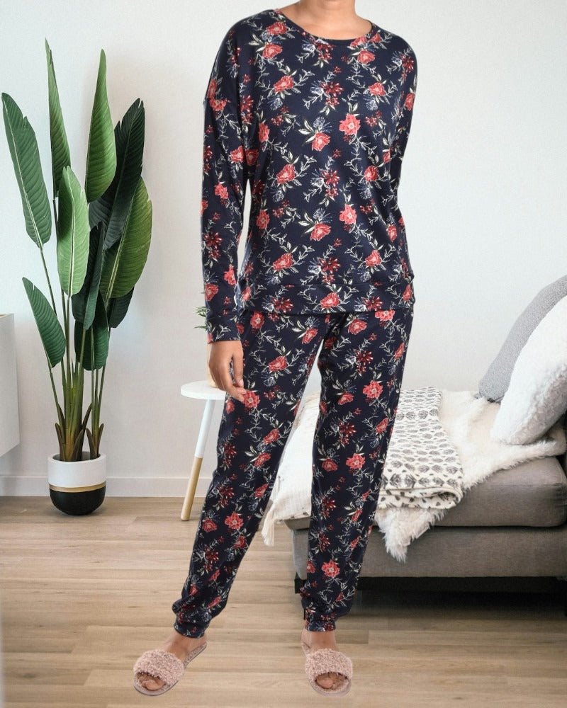Ladies Floral Pyjama Set - StylePhase SA
