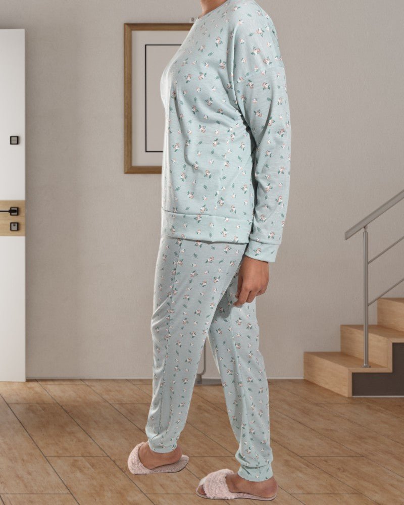 Ladies Floral Pyjama Set - StylePhase SA