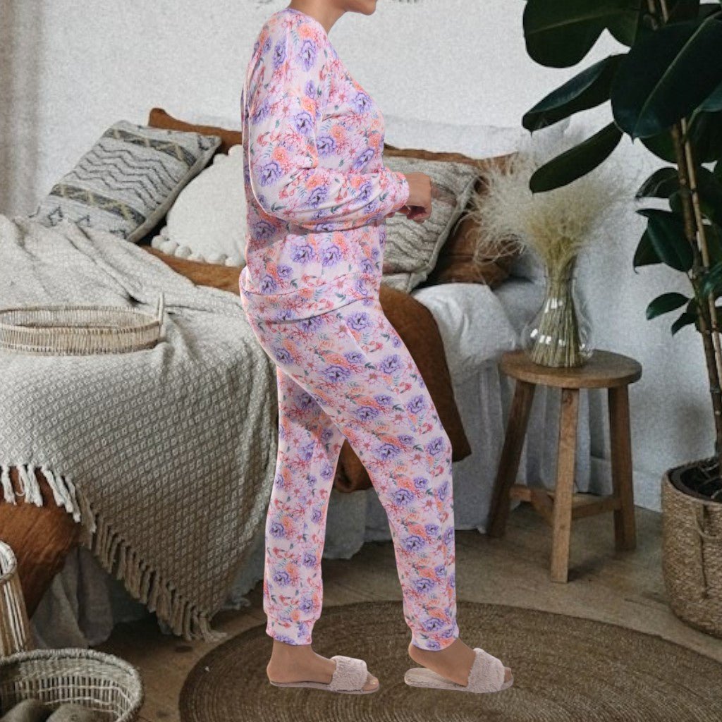 Ladies Flower Pj Set - StylePhase SA