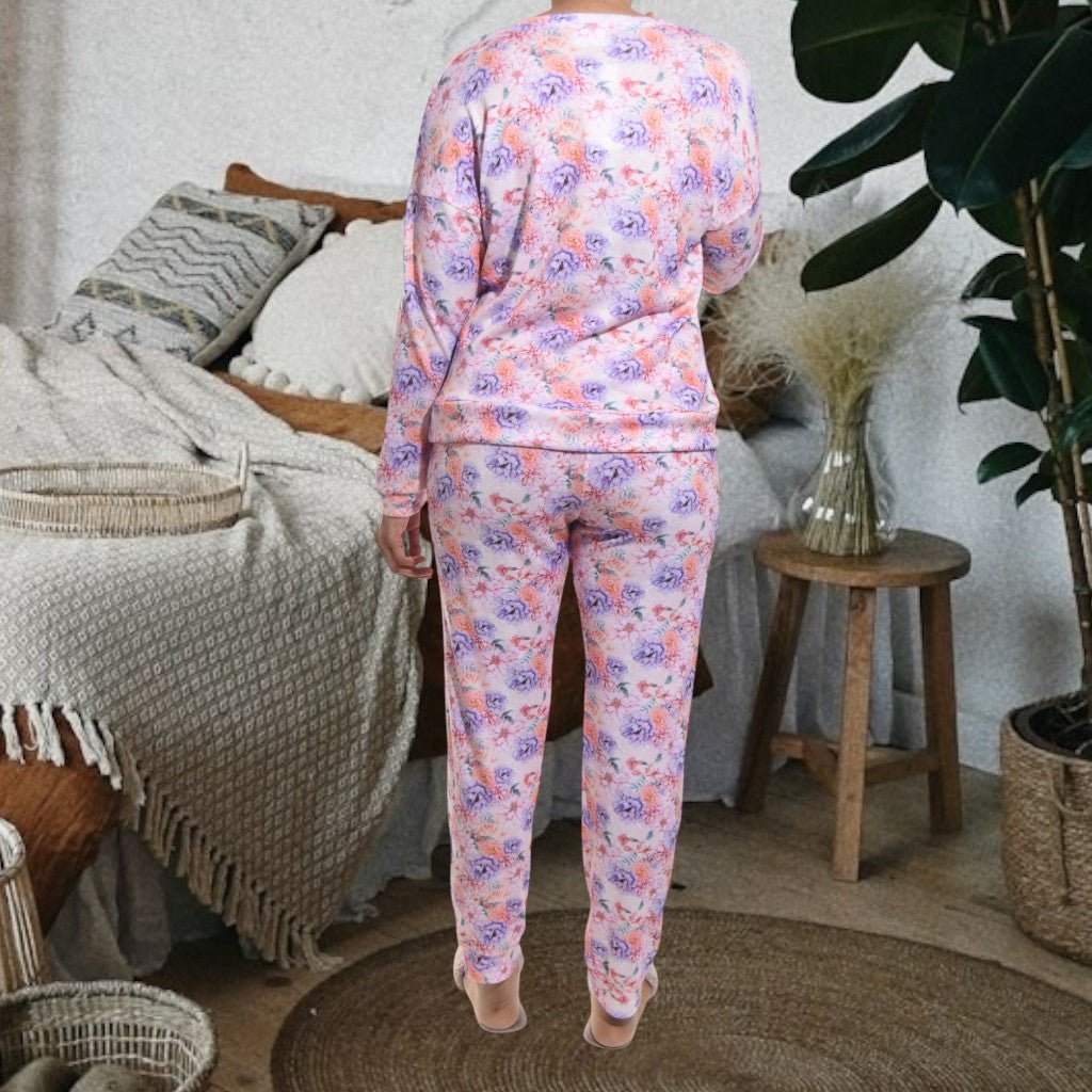 Ladies Flower Pj Set - StylePhase SA