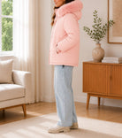 Ladies Fur Collar Jacket -Pink - StylePhase SA