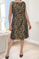 Ladies Gold Rose Lined Dress - StylePhase SA