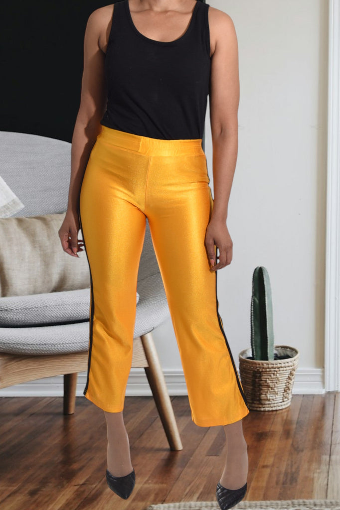 Ladies Gold Track Pants - StylePhase SA