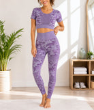 Ladies Grape Activewear Set - StylePhase SA