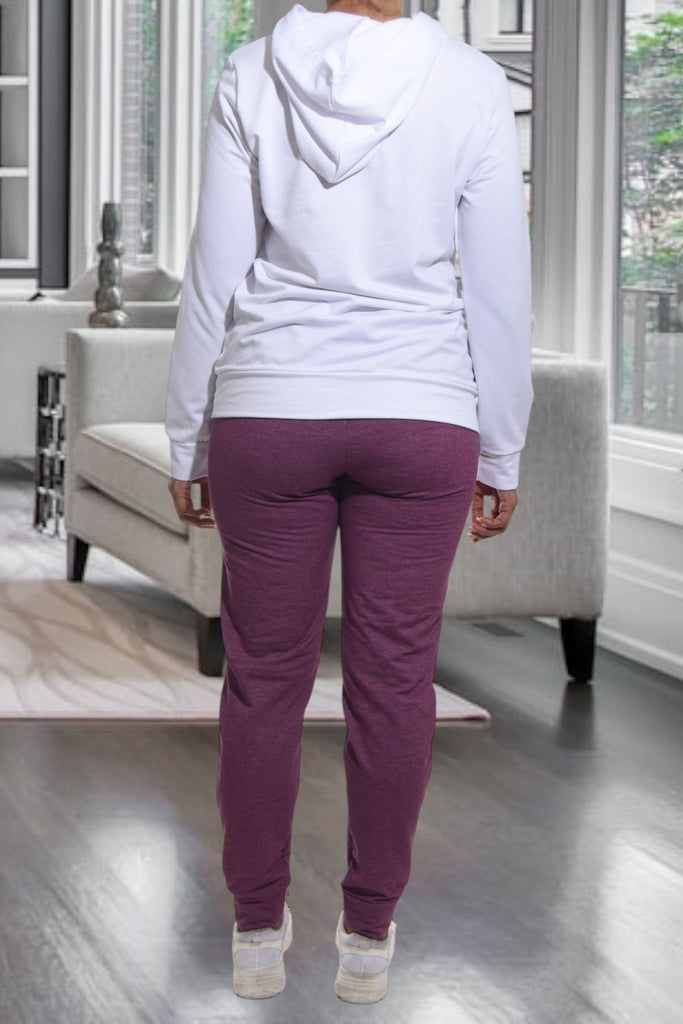 Ladies Grape California Printed Tracksuit Set - StylePhase SA