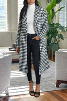 Ladies Green And White Heavy Weight Coat - StylePhase SA