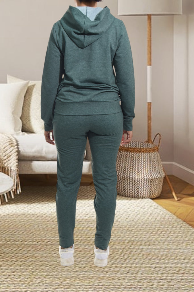 Ladies Green Brooklyn Tracksuit Set - StylePhase SA