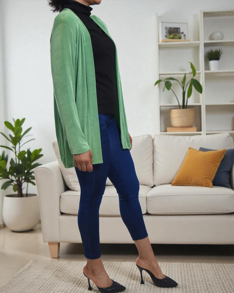 Ladies Green Open Top - StylePhase SA