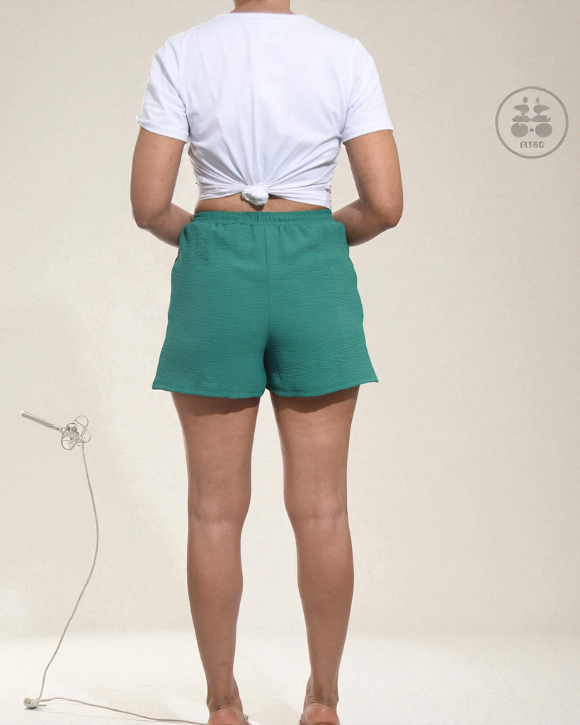 Ladies Green Pocket Shorts - StylePhase SA