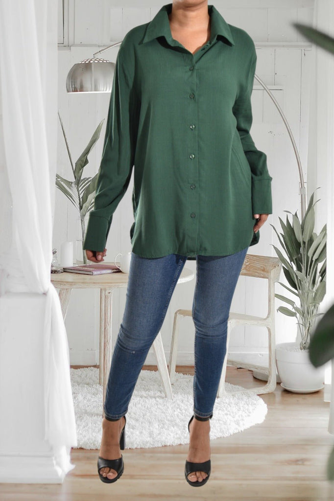 Ladies Green Shirt - StylePhase SA