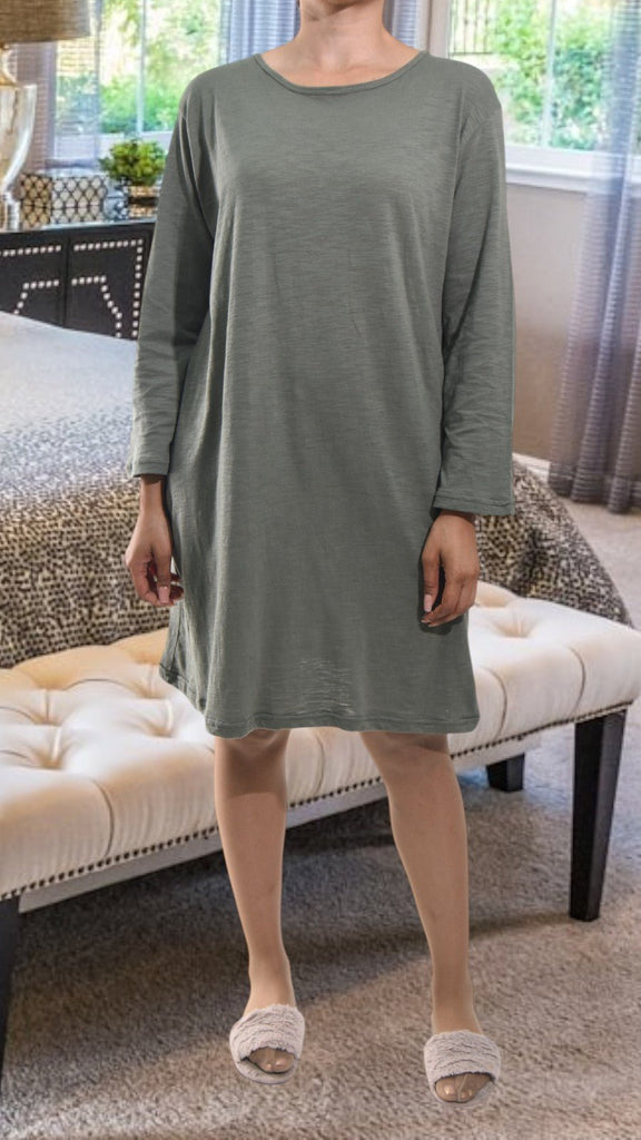Ladies Green Sleep Shirt - StylePhase SA