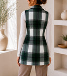 Ladies Green Sleeveless Melton Shacket - StylePhase SA